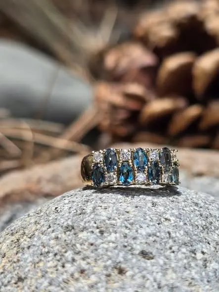 London Blue Topaz Ring 1
