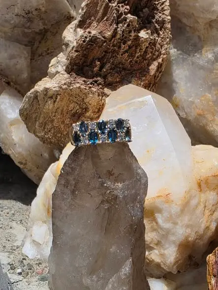London Blue Topaz Ring 2