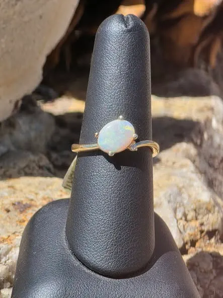 Opal And Diamond Ring 1