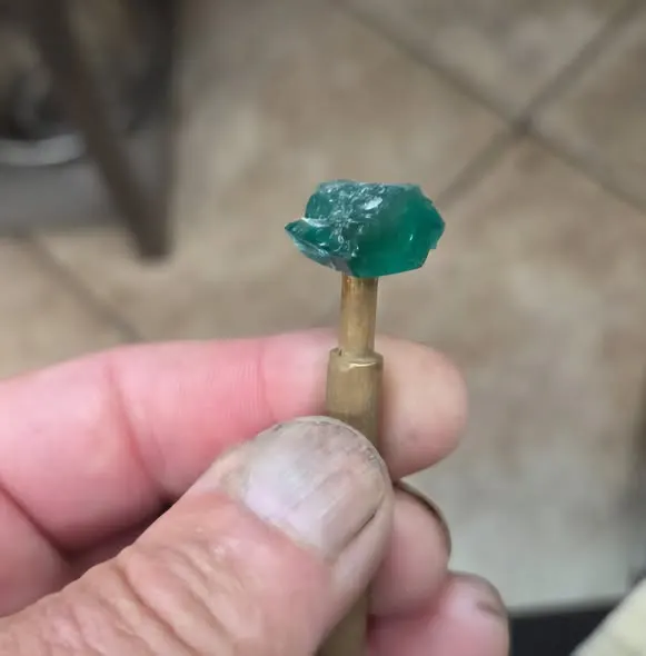Precision Cut Emerald 1