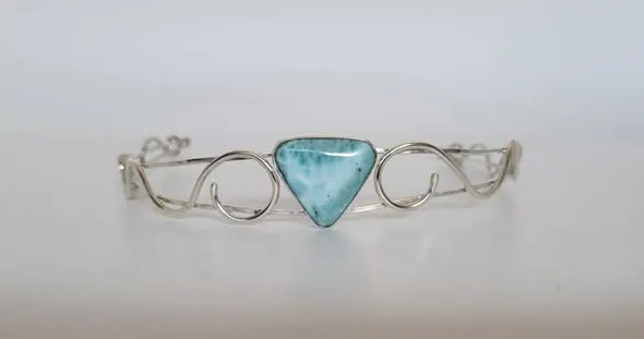 Sterling Silver Turquoise Bracelet 1