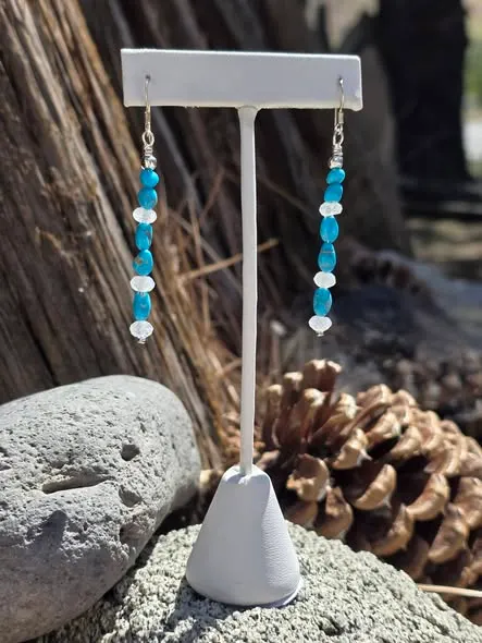 Turquoise And Moonstone Silver Jewelry 1