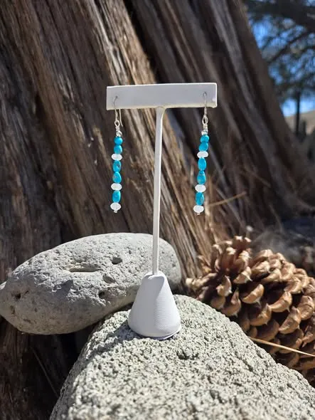 Turquoise And Moonstone Silver Jewelry 2